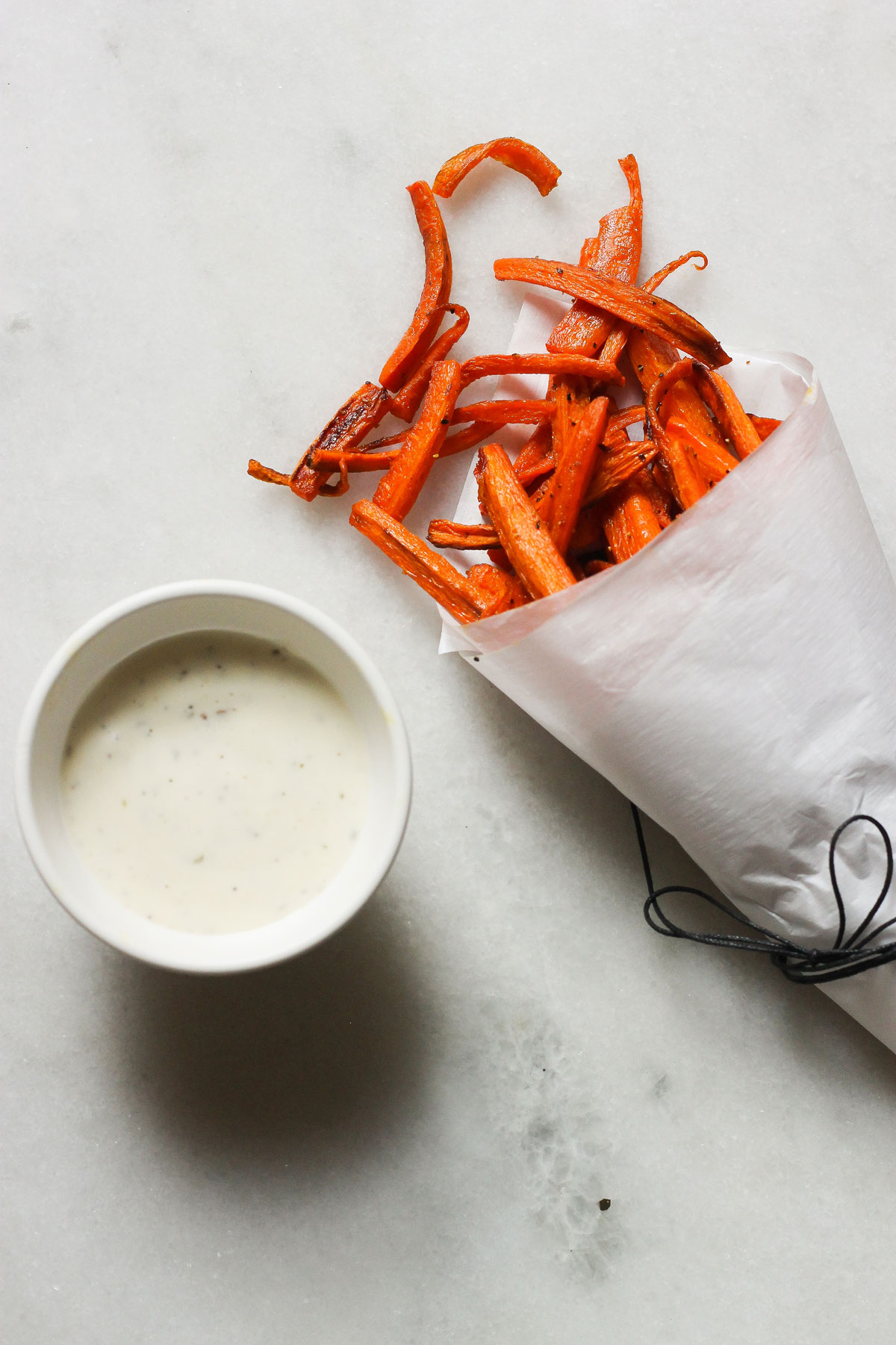 Oven-Baked Carrot Fries Recipe