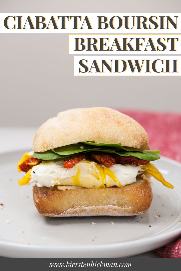 ciabatta breakfast sandwich pin