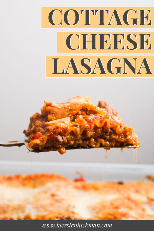 cottage cheese lasagna