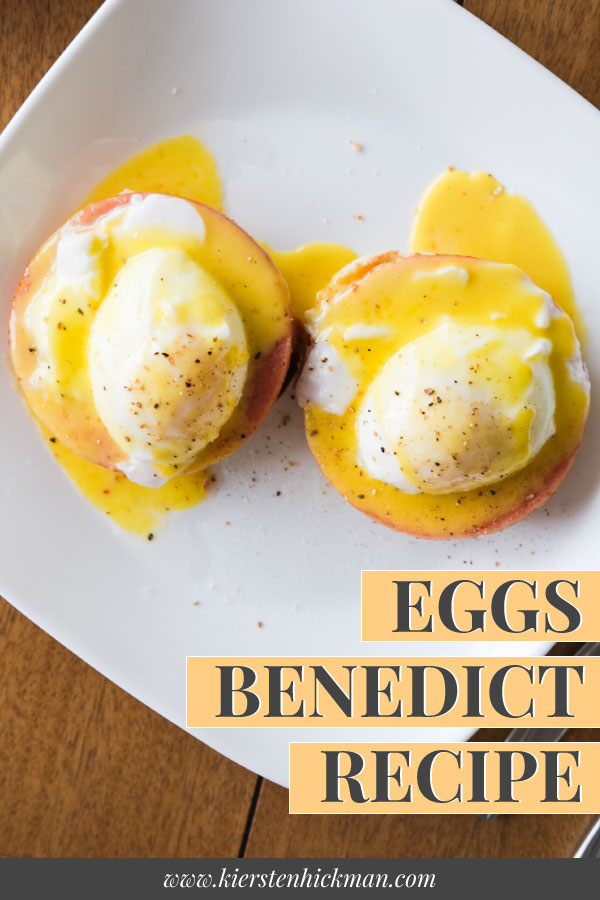 eggs benedict pin for pinterest