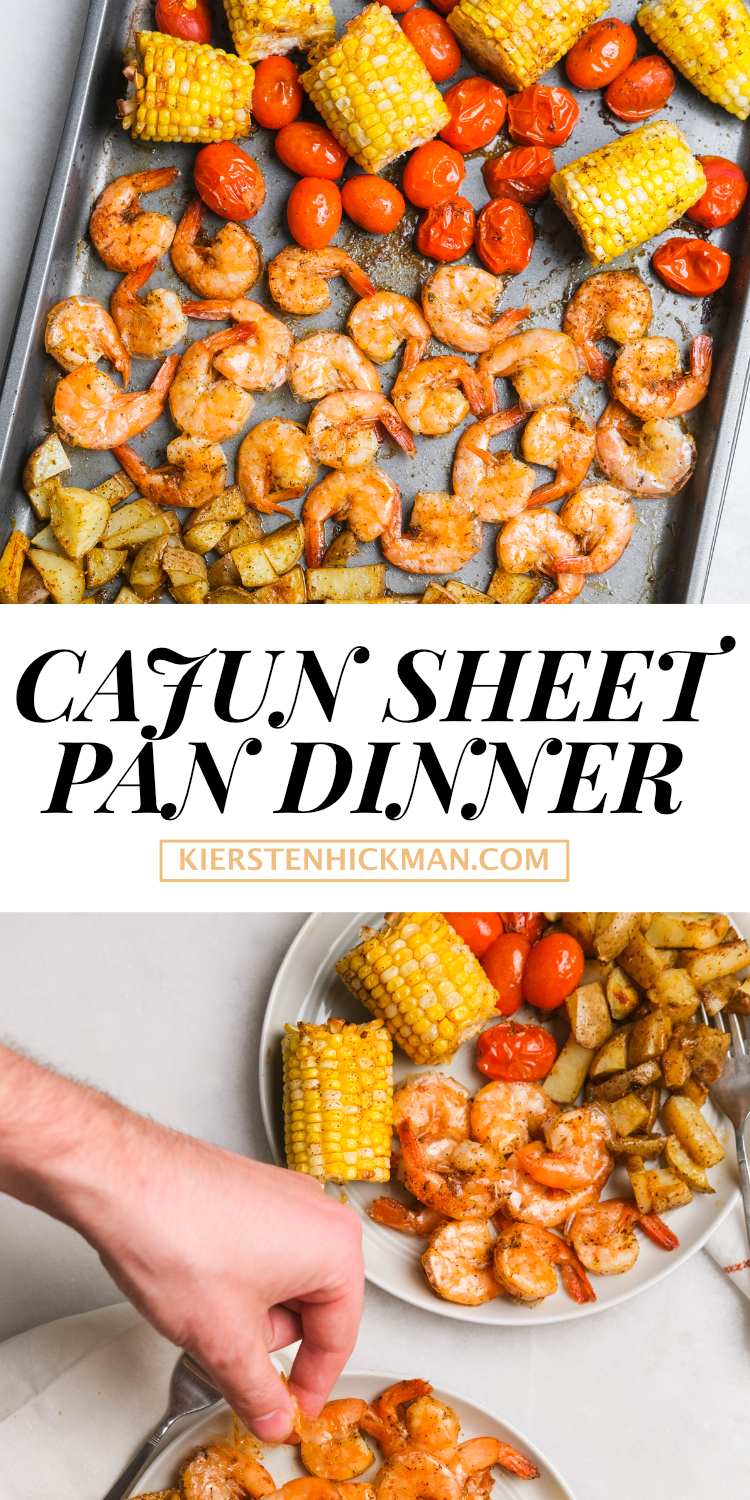 cajun sheet pan dinner