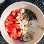 greek yogurt bowl with strawberries