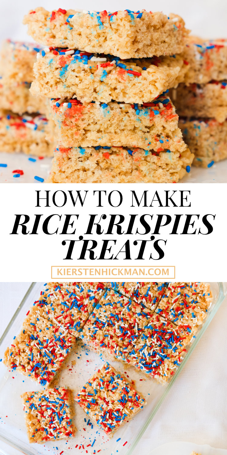 How to Make Rice Krispies Treats | Kiersten Hickman