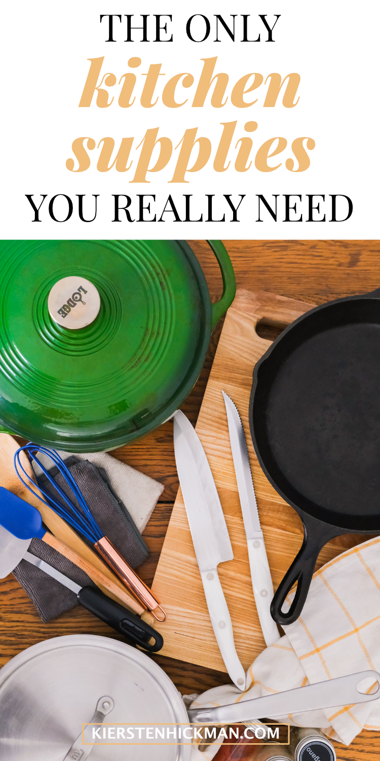 kitchen supplies you need