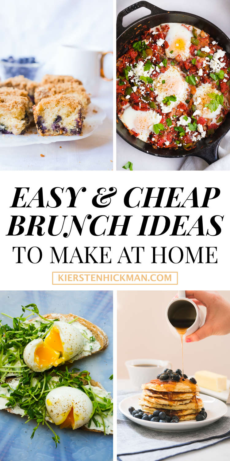 17 Cheap Brunch Recipes to Make at Home