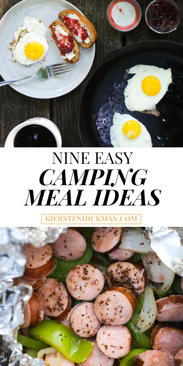 9 Easy Camping Meal Ideas