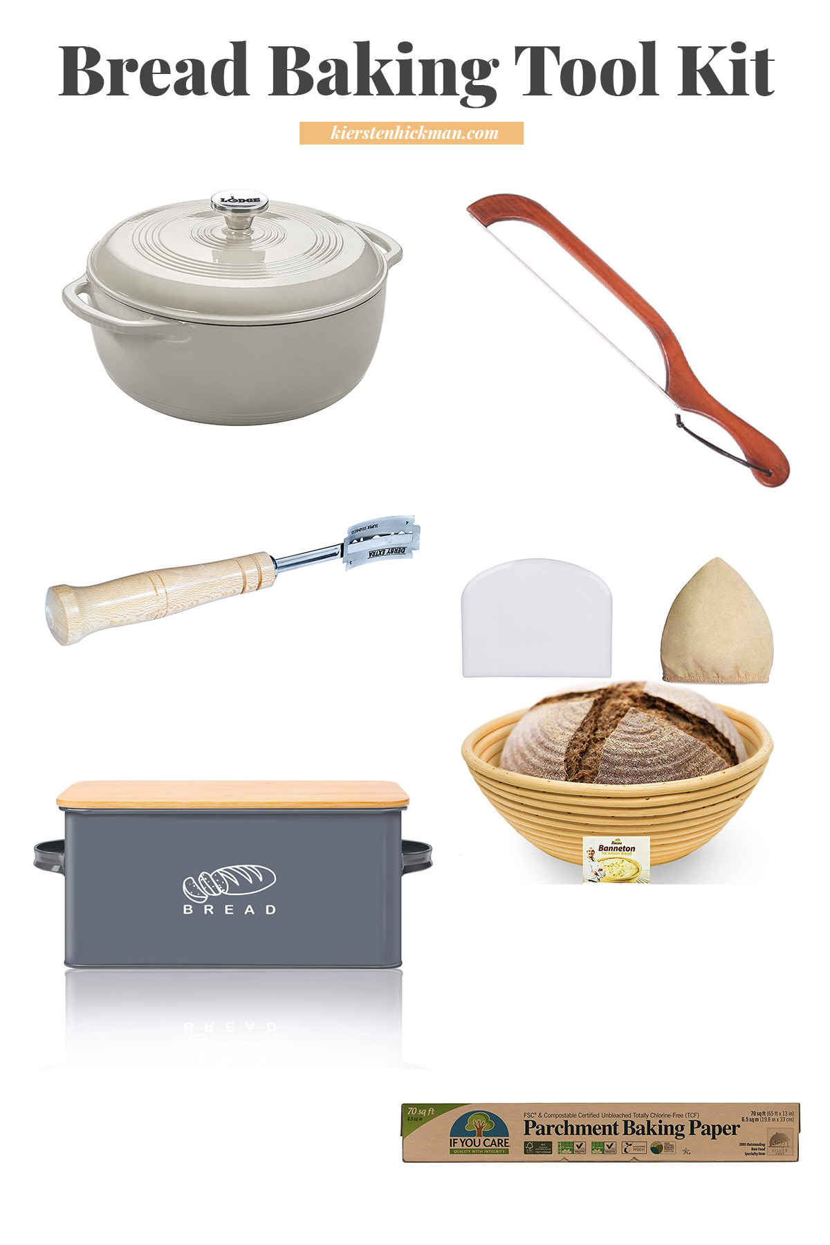 bread baking tool kit items