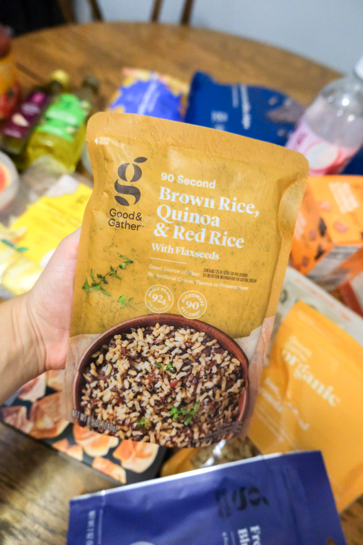 brown rice quinoa mix Good & Gather from Target