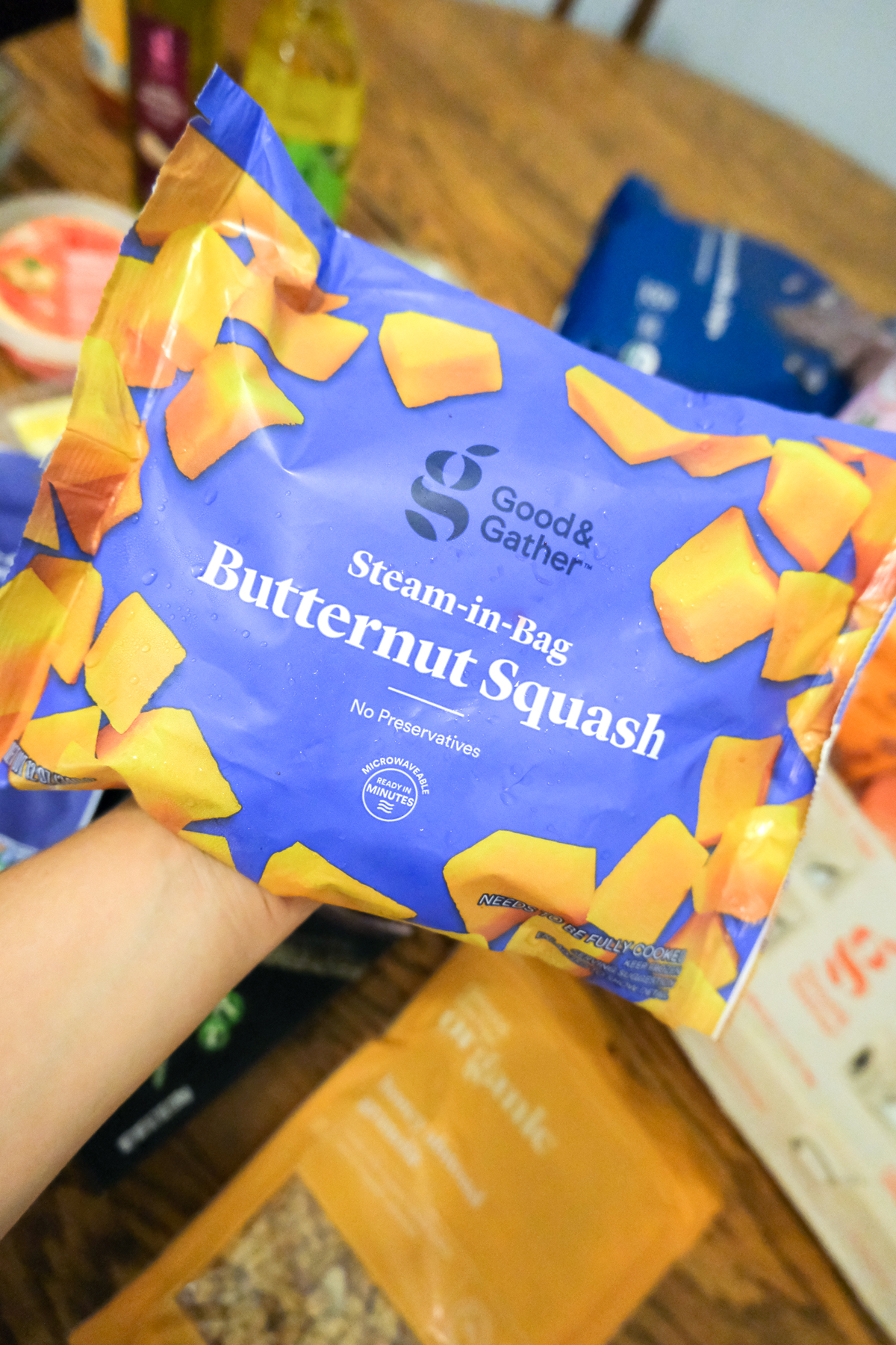 frozen butternut squash Good & Gather from Target
