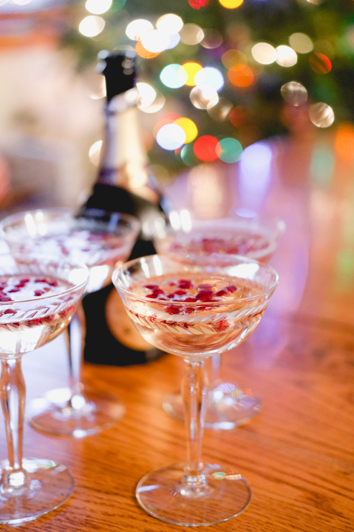 A Festive, Holiday Prosecco Drink