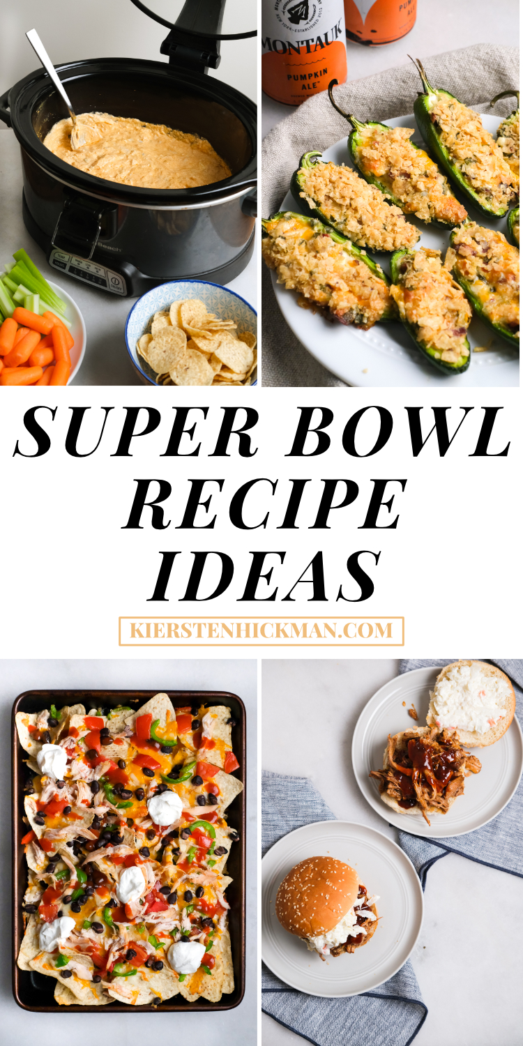 super bowl recipe ideas