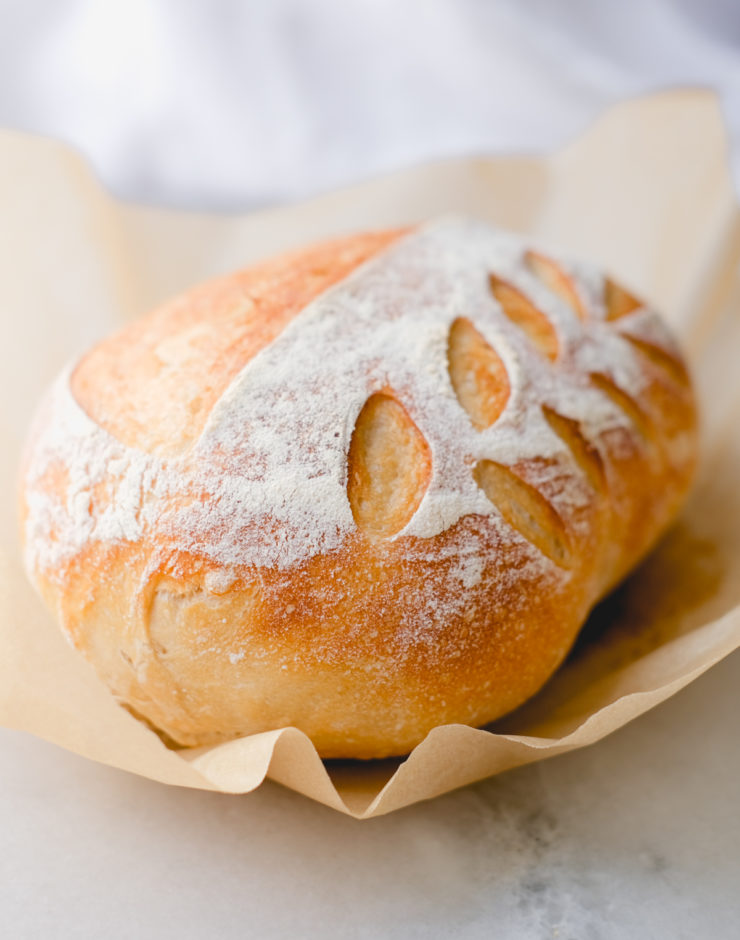sourdough bread single loaf recipe