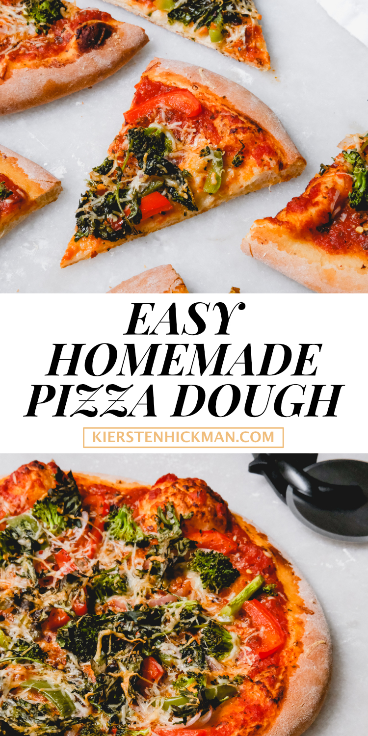 easy homemade pizza dough recipe