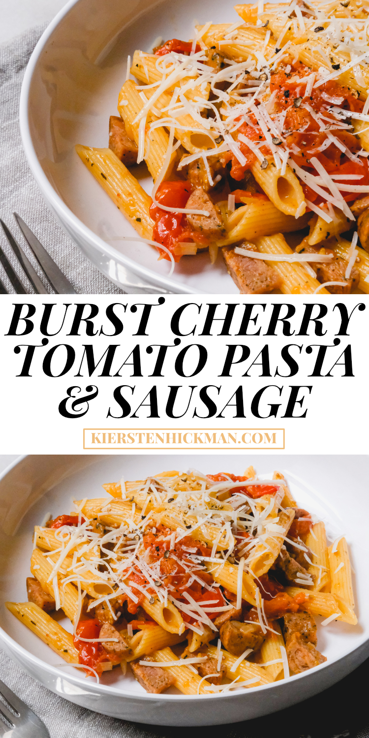 burst cherry tomato pasta recipe